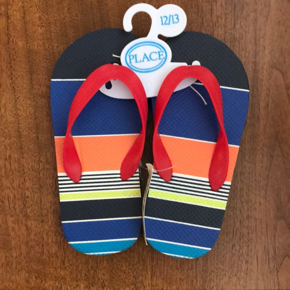 3/$20 NEW The Children’s Place Flip Flops X 3 Pair - Picture 4 of 5